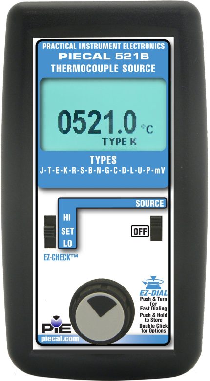 14 Type Thermocouple Calibrator - PIE 521B